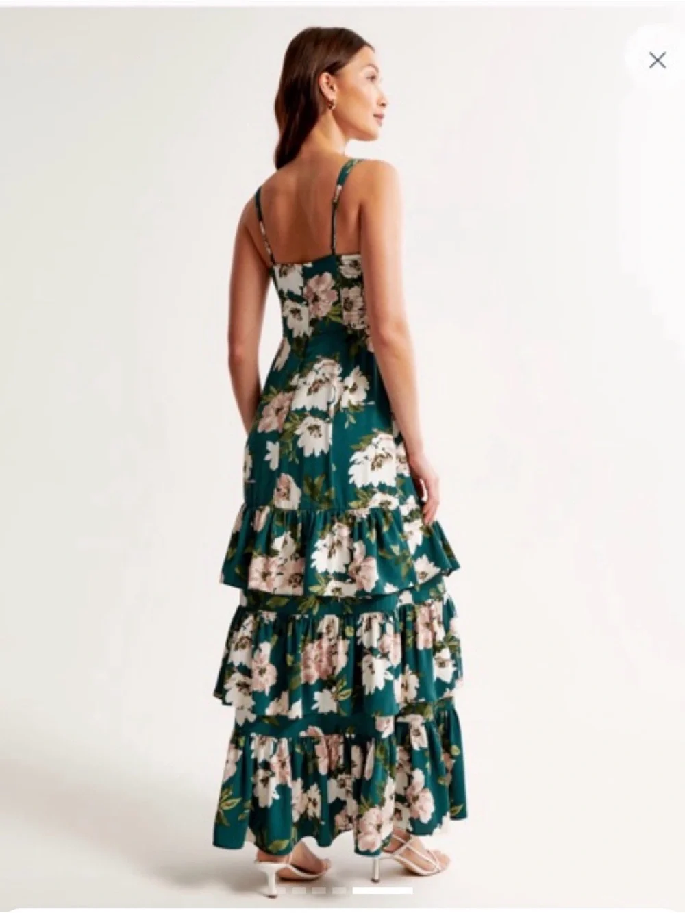 Maxi Floral Tiered Floral Sundress